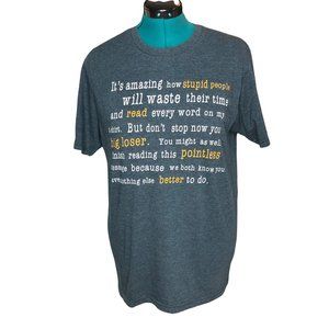 Hybrid Tees Gray Graphic Printed Shirt